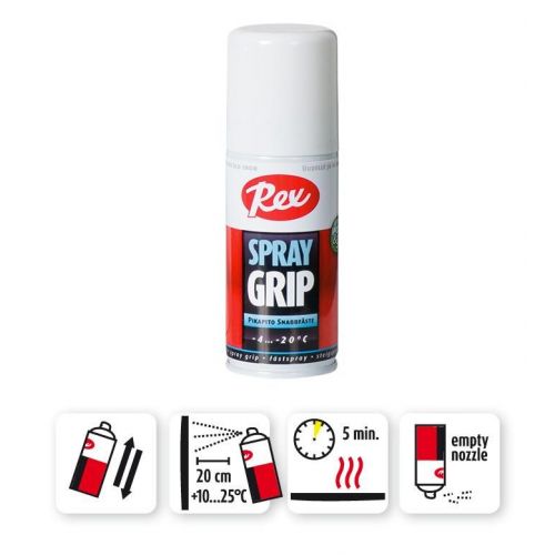 Vaškas Grip Spray Blue