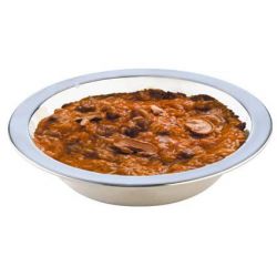 Liellopu gaļas stroganovs ar rīsiem