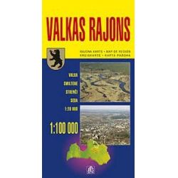 Valkas rajona karte