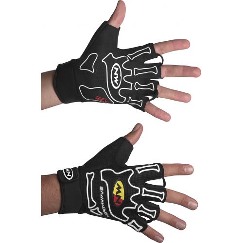 Skeleton Short Light Gel Gloves