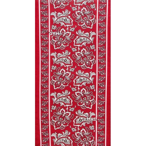 HAD Original Paisley Flower Red