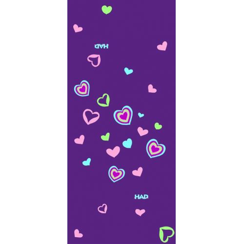 HAD Kids Hearts Violet