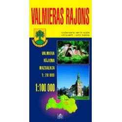 Valmieras rajona karte