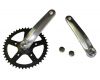 Crankset 1z 44T 3/32" 170mm ALU Crank Steel Chainring