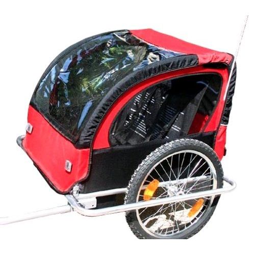 Bicycle trailer Piekabe velosipēdam Red Loon + Jogger