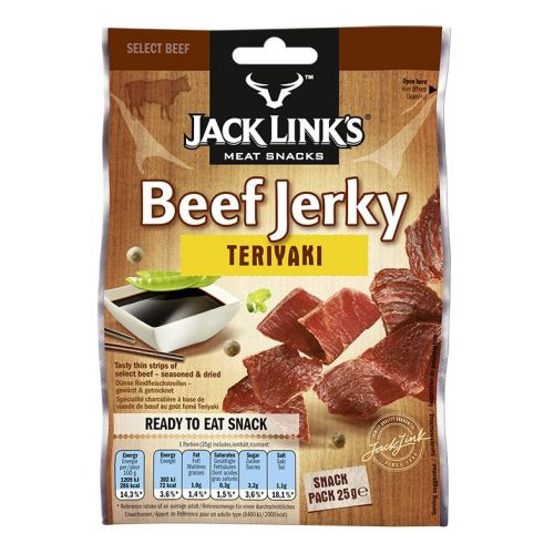 Turistų maistas Jack Link's Beef Jerky Teriyaki 25g