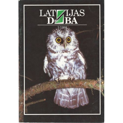 Žurnalas Latvijas daba 1/92