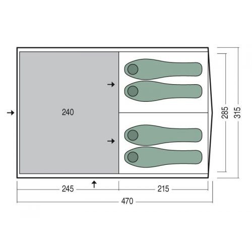 Tent Interval 4 Airtube