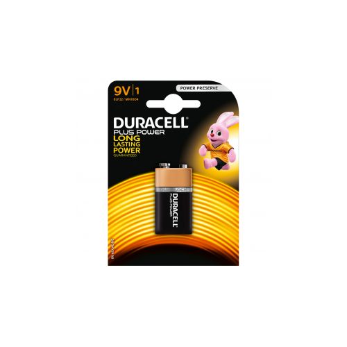 Battery Duracell 9V Plus Power