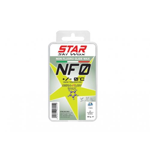 Vaškas NF0 [+/- 0 C°] Non Fluoro Cera-Flon Wax 60g 110°C