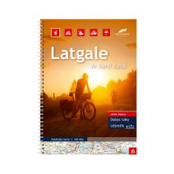 Atlasas Latgale 1:100 000  “Ar karti dabā” sērija