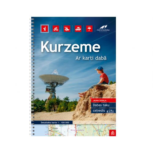 Atlas Kurzeme 1:100 000   “Ar karti dabā” sērija