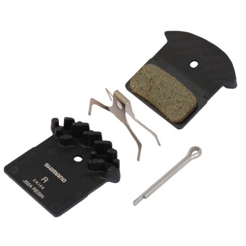 Brake pads Resin J02A W/Fin Spring W/Split Pin