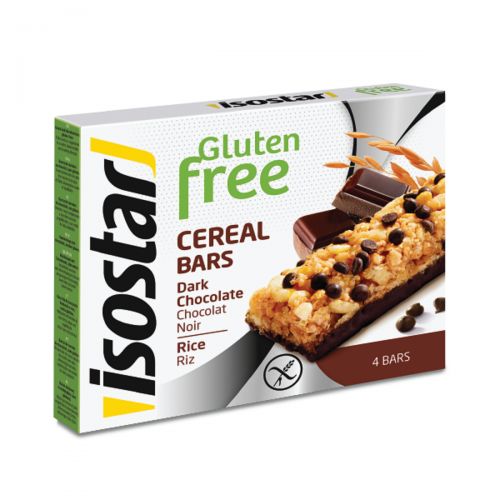 Enerģijas batoniņš Gluten Free Cereal Dark Chocolate Rice (4x22g)