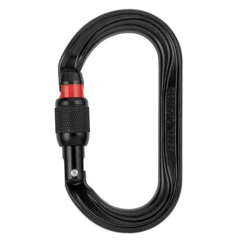 Karabīne Oxan Screw-Lock Black