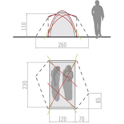 Tent Invenio Ultralight 2P