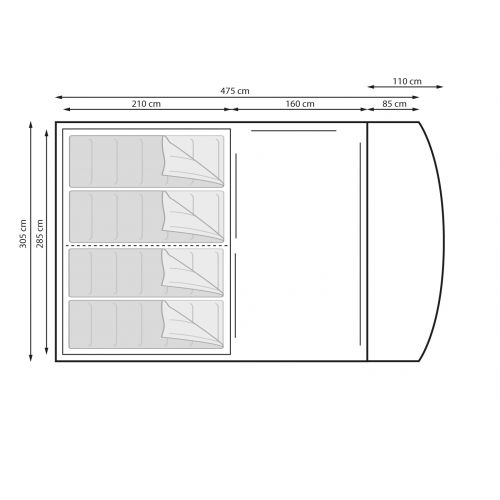 Tent Cambridge Air Tube 4