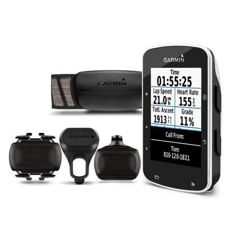 Dviračių kompiuteriukai Edge® 520 Heart Rate Bundle