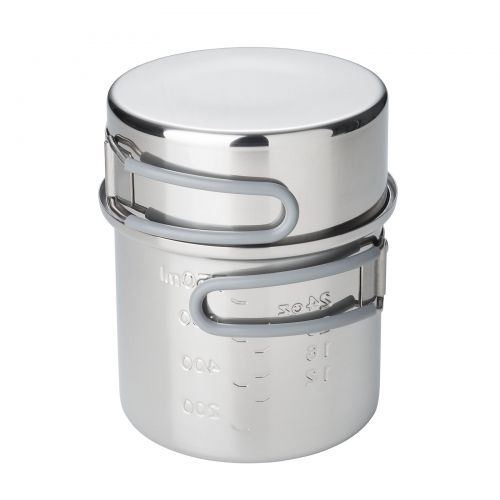 Komplekts Stainless Steel Pot Set 1000 ml / 475 ml