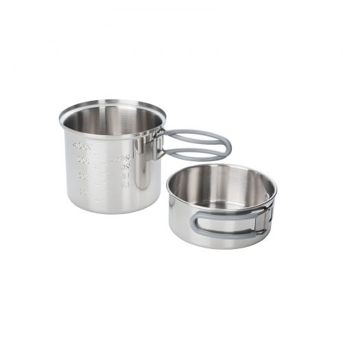 Komplektas Stainless Steel Pot Set 1000 ml / 475 ml