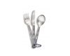 Komplekts Titanium 3-piece Cutlery Set