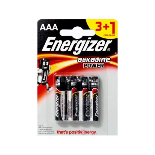 Batteries ENR Base AAA B3+1