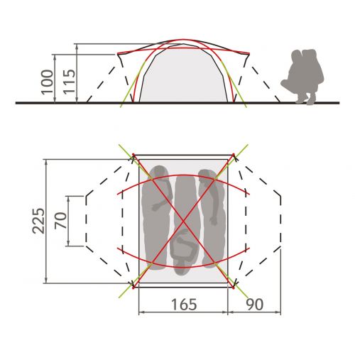 Telts Space L 3P