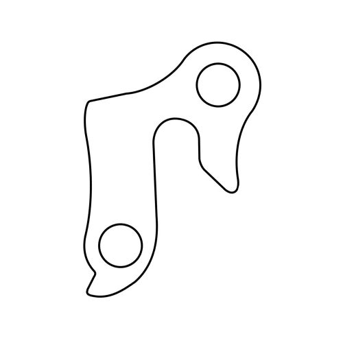 Derailleur hanger GH-009