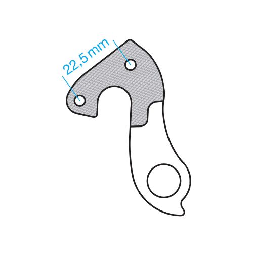 Derailleur hanger GH-056