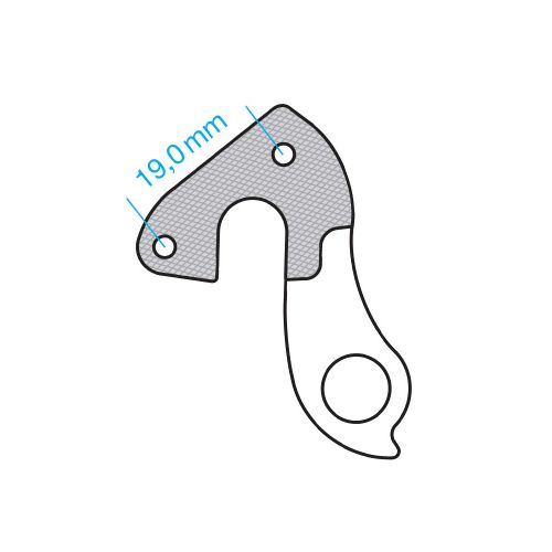 Derailleur hanger GH-058