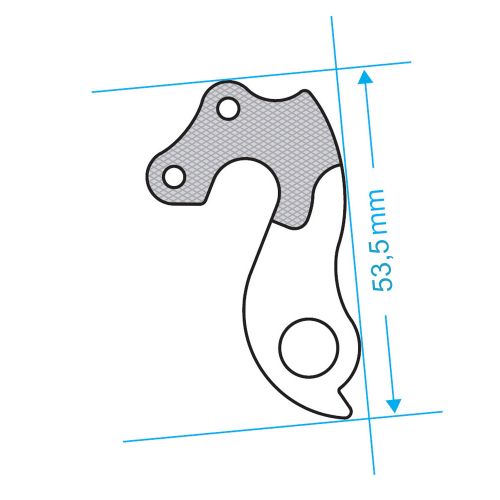 Derailleur hanger GH-080