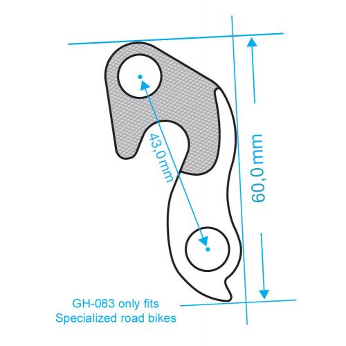 Derailleur hanger GH-083