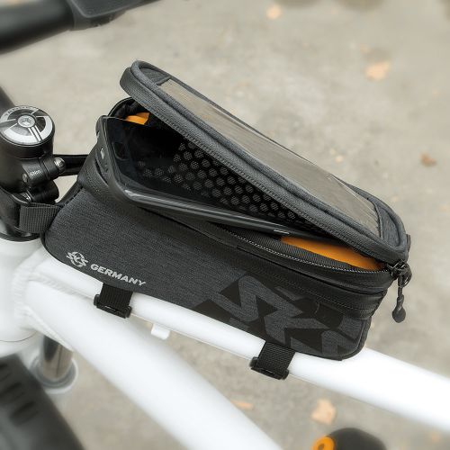 Dviračių krepšelis Traveller Smart Bag black