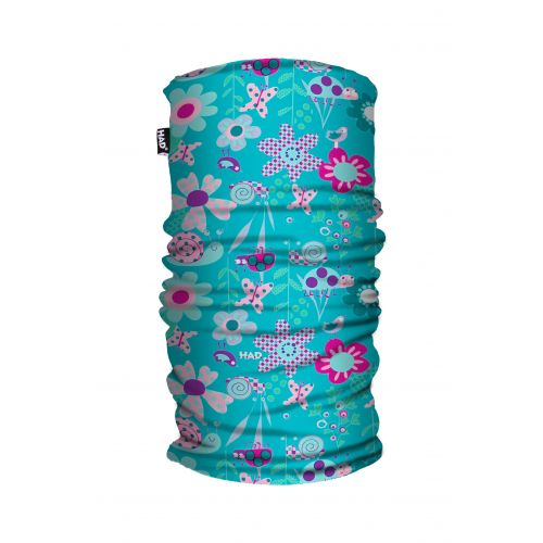 Galvassega Had Kids Printed Fleece Tube Bugz Blue