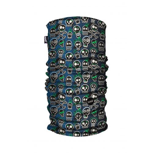 Galvos apdangalas Had Kids Printed Fleece Tube Skully