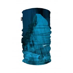 Galvassega Had Printed Fleece Tube Matterhorn Blue