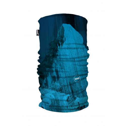 Galvos apdangalas Had Printed Fleece Tube Matterhorn Blue