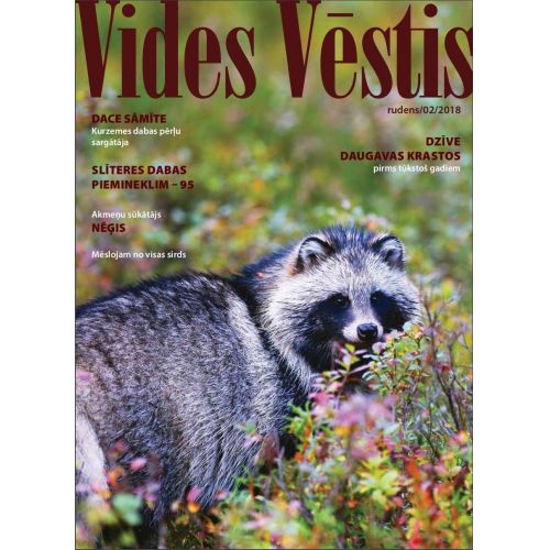 Journal Vides Vēstis 2018 2. Rudens