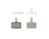Bremžu kluči B01S Disc Brake Resin Pad incl.Spring/Split Pin