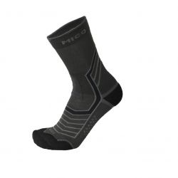Socks Short Trekking Medium X-Static® Argento
