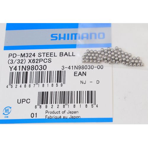 Guolių komplektas Steel Ball (3/32) PD-M324 (62pcs)