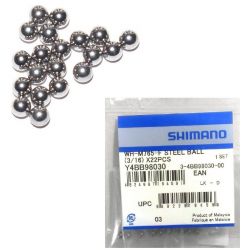 Guolių komplektas Steel Ball WH-M765-F (22pcs)