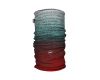 Galvassega Had Printed Fleece Tube Gradient Melange Redblue