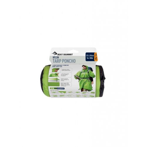 Lietusmētelis Nylon Tarp Poncho 253x137cm