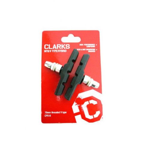 Brake pads V-Brake 70mm Threaded (pack)