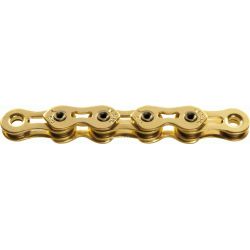 Chain K1SL Narrow Ti-N Gold x 100L