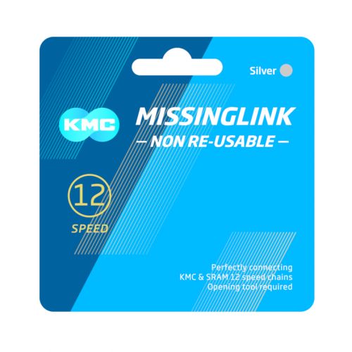 Ķēdes posms 12NR EPT MissingLink Silver non-reusable (1pc)