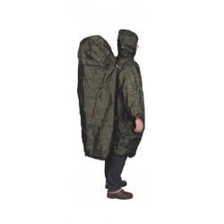 Raincoat Poncho With Zipper Extension