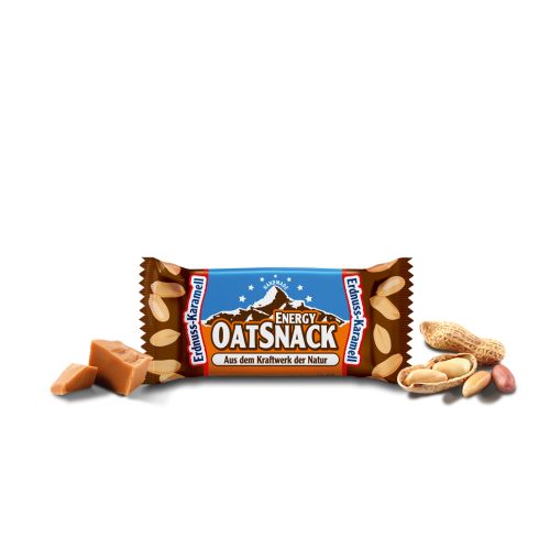 Energijos batonėlis Oat Snack Erdnuss-Karamell 65g