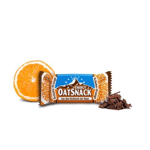 Energijos batonėlis Oat Snack Schoko-Orange 65g